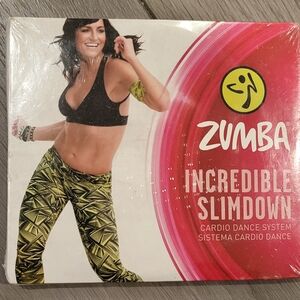 Zumba Fitness DVD Set with Yellow and Black Logo